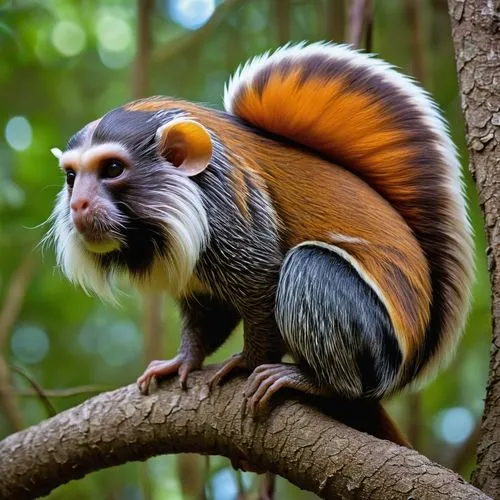 indian palm squirrel,squirrel monkey,tamarin,de brazza's monkey,marmoset,african bush squirrel,ringtail,galagos,guenon,tamarins,sciurus vulgaris,treeshrews,marmosets,palm squirrel,eurasian squirrel,sciurus carolinensis,sciurus major vulgaris,sciurus major,tree squirrel,madagascariensis,Photography,General,Realistic