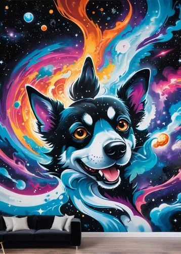 starfox,constellation wolf,welin,cosmic,desktop backgrounds,atunyote,desk top,collie,galaxy,desktop background,psytrance,spacebar,space art,art background,rocket raccoon,galactic,laptop wallpaper,balto,spacy,spray paint,Conceptual Art,Graffiti Art,Graffiti Art 07