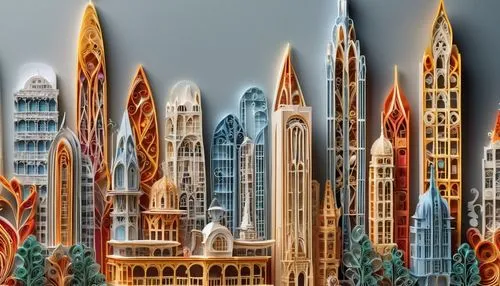 lego city,micropolis,city buildings,city cities,chrysler building,lego background,metropolis,gaudi,city skyline,dubailand,city blocks,capcities,triforium,metropolises,fantasy city,spires,microdistrict,basil's cathedral,skyscrapers,superblocks,Unique,Paper Cuts,Paper Cuts 09