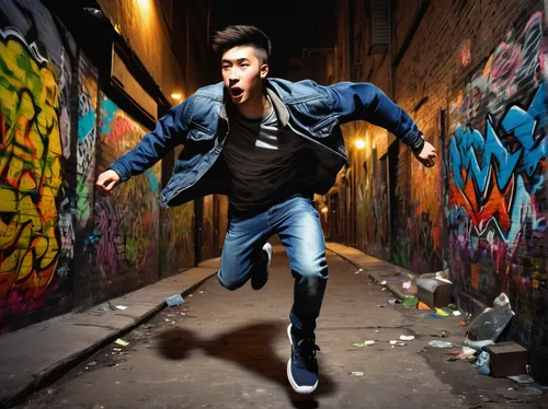 jackie chan,street dancer,street dance,elvis presley,elvis impersonator,elvis,digital compositing,hip-hop dance,photoshop manipulation,thriller,the king of pop,jumping jack,kungfu,freestyle walking,entertainer,jeans background,action hero,michael joseph jackson,bruce lee,axel jump,Illustration,Realistic Fantasy,Realistic Fantasy 12