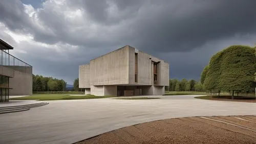 corten steel,christ chapel,exposed concrete,chancellery,archidaily,house hevelius,brutalist architecture,modern architecture,mortuary temple,concrete slabs,pilgrimage chapel,school design,concrete,concrete construction,house of prayer,contemporary,modern house,forest chapel,tempodrom,frisian house,Photography,General,Realistic