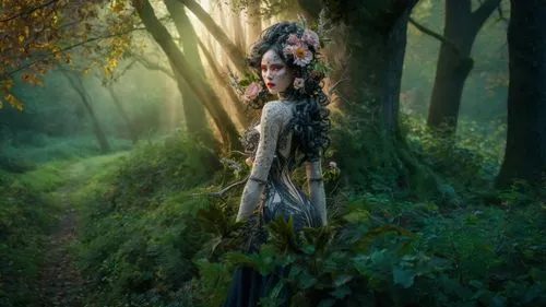 dryad,girl with tree,ballerina in the woods,faery,faerie,fantasy picture,the enchantress,fae,photomanipulation,photo manipulation,mystical portrait of a girl,the girl next to the tree,warrior woman,rusalka,forest of dreams,fairy forest,fantasy woman,janmastami,fantasy art,fantasy portrait