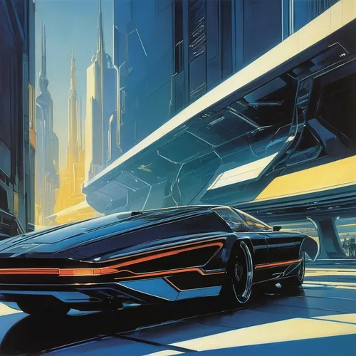 futuristic car,futuristic landscape,futuristic,jaguar xj13,vanishing point,chrysler concorde,futura,supersonic transport,testarossa,sci - fi,sci-fi,concept car,velocity,ferrari testarossa,sci fiction illustration,sci fi,futuristic architecture,scifi,illustration of a car,cadillac de ville series,Conceptual Art,Sci-Fi,Sci-Fi 23