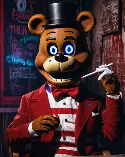 business man,mayor,ringmaster,3d teddy,mascot,ceo,butler,businessman,the mascot,mafia,the suit,conductor,jigsaw,banker,teddy,mobster,business,scandia bear,suit actor,chimichanga,Illustration,Realistic Fantasy,Realistic Fantasy 20