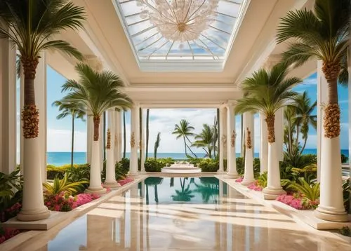 palmbeach,royal palms,rosecliff,palmilla,conservatory,luxury property,palm garden,paradisus,luxury bathroom,palatial,mustique,tropical house,amanresorts,the palm,luxury home,marble palace,luxury hotel,luxury home interior,pool house,bahamas,Illustration,Abstract Fantasy,Abstract Fantasy 16