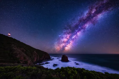 Night Sky Photography Workshop | Milky-Way Cape Schanck Lighthouse | learn with We Are Raw Photography courses,the milky way,milky way,astronomy,the twelve apostles,milkyway,twelve apostles,new south 