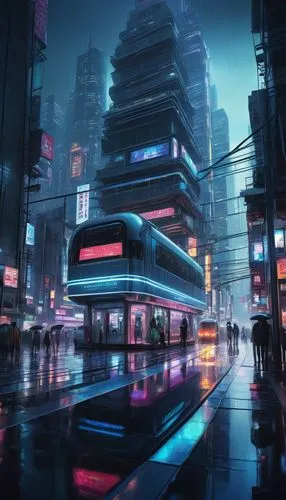 cybercity,shinjuku,cyberpunk,futuristic landscape,cybertown,tokyo,tokyo city,cityscape,futuristic,cyberport,shanghai,guangzhou,kamurocho,metropolis,akiba,cyberworld,susukino,kabukiman,fantasy city,bladerunner,Illustration,Abstract Fantasy,Abstract Fantasy 09