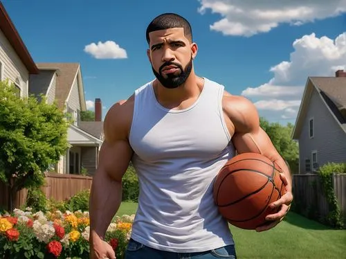 basketball player,outdoor basketball,nba,drake,neighbors,basketball moves,streetball,basketball,basketball hoop,gardener,street sports,baseball player,treibball,football player,ball sports,neighborhood,sexy athlete,game asset call,cauderon,athlete,Illustration,American Style,American Style 02