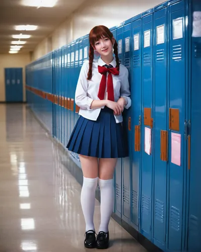 school skirt,schoolgirl,school uniform,school clothes,bulli,japanese idol,primary school student,sports uniform,mikuru asahina,student,mako,anime japanese clothing,kawaii girl,sailor,cosplay image,school start,japanese kawaii,detention,locker,delta sailor,Conceptual Art,Daily,Daily 22