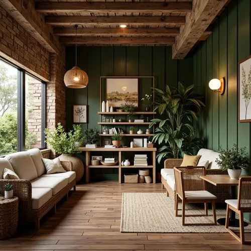 sunroom,scandinavian style,loft,living room,livingroom,wooden floor,sitting room,wooden beams,mid century modern,limewood,green living,home interior,wooden planks,modern decor,rustic aesthetic,contemporary decor,hardwood floors,wood floor,interior design,verandah