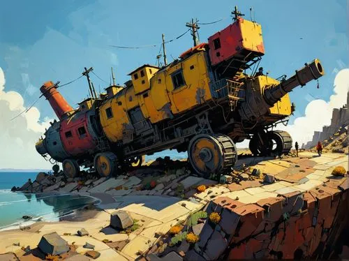 ship wreck,shipwreck,the wreck of the ship,shipwrecks,aground,dredge,Conceptual Art,Sci-Fi,Sci-Fi 01