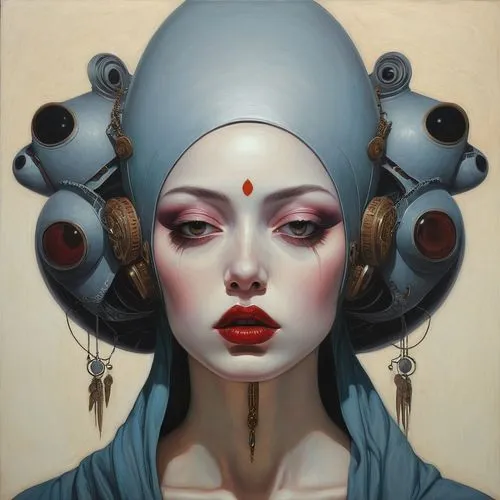 amidala,viveros,kommuna,geisha girl,orientalist,geisha,Conceptual Art,Daily,Daily 14