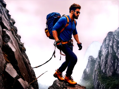 mountaineer,mountain guide,climbing harness,alpine climbing,hiking equipment,via ferrata,climbing equipment,hiker,mountaineering,mountain climber,climbing shoe,sport climbing,mountain climbing,high-altitude mountain tour,rock-climbing equipment,rockclimbing,towards the top of man,free solo climbing,backpacker,mountain hiking,Illustration,Abstract Fantasy,Abstract Fantasy 17