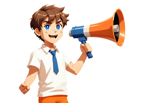 megaphone,electric megaphone,handheld electric megaphone,speech icon,bullhorn,cute cartoon image,flat blogger icon,png image,speech balloon,vector image,defense,orange trumpet,student with mic,orator,growth icon,animated cartoon,telegram,online business,cleanup,mascot,Unique,Pixel,Pixel 01