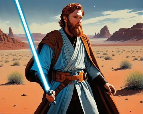 obi-wan kenobi,luke skywalker,cg artwork,jedi,son of god,biblical narrative characters,mundi,maul,angel moroni,clone jesionolistny,the good shepherd,the abbot of olib,lando,cleanup,lightsaber,benediction of god the father,sw,twelve apostle,republic,patrol,Conceptual Art,Sci-Fi,Sci-Fi 20