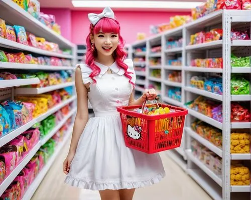 doll kitchen,grocery,kawaii foods,shopping icon,anime japanese clothing,candy store,supermarket,grocery shopping,groceries,japanese kawaii,shopkeeper,convenience store,candy shop,shopper,cashier,salesgirl,grocery store,woman shopping,hostess,nurse uniform,Photography,Artistic Photography,Artistic Photography 12