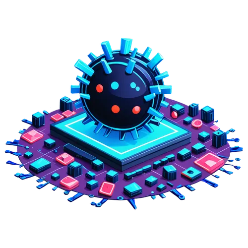 bot icon,robot icon,virus,biosamples icon,pixel cells,cog,plasma bal,minibot,cogwheel,vector ball,dribbble icon,spiny,isometric,lab mouse icon,cinema 4d,pixaba,hub gear,unknown virus,growth icon,vector illustration,Unique,3D,Isometric