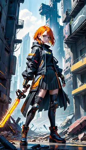 transistor,nora,vector girl,swordswoman,meteora,refinery,scythe,cg artwork,assassin,bolt-004,game art,katana,game illustration,knight,minerva,ruin,girl with gun,shinjuku,adventurer,kosmea,Anime,Anime,General