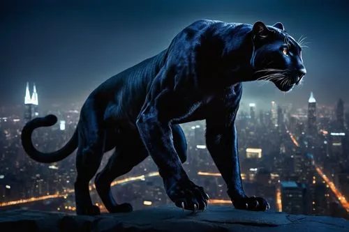 panther,canis panther,panthera leo,blue tiger,head of panther,zodiac sign leo,big cat,king of the jungle,jaguar,to roar,digital compositing,ursa,big cats,king kong,midnight blue,wildcat,roaring,horoscope taurus,king of the ravens,birds of prey-night,Conceptual Art,Sci-Fi,Sci-Fi 15