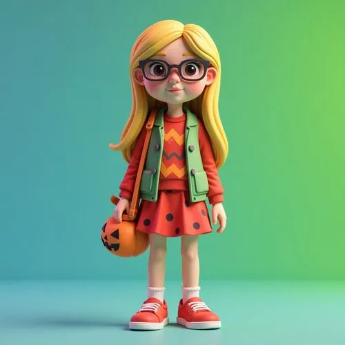 fashionable girl,vidalia,wordgirl,cute cartoon character,lavagirl,helga