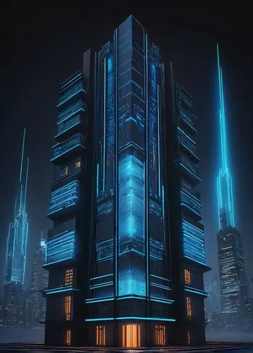 cybercity,cybertown,electric tower,cyberport,futuristic architecture,metropolis,skyscraper,the skyscraper,megacorporations,tron,megacorporation,coruscant,pc tower,futuristic,cyberia,the energy tower,polara,oscorp,electrohome,arcology,Art,Artistic Painting,Artistic Painting 22