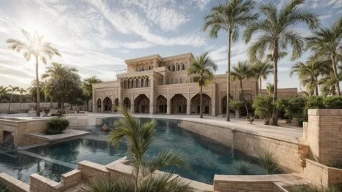  stucco brick,luxury home,luxury property,mansion,royal palms,qasr al watan,bendemeer estates,luxury real estate,morocco,riad,pool house,madinat,persian architecture,the palm,luxury home interior,alca