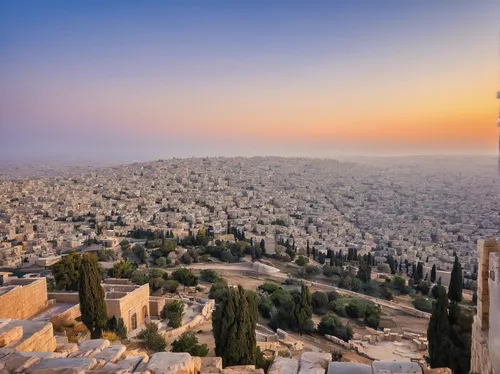 Witness the awe-inspiring views from Amman Citadel and let your imagination soar.,amman,athens,genesis land in jerusalem,jerusalem,damascus,haifa,israel,harissa,al-aqsa,amman citadel,holy land,mount n