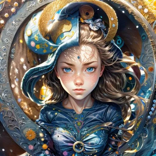 margaery,margairaz,fantasy portrait,amano,fantasy art,fairie,frigga,fairy tale character,blue enchantress,magicienne,undine,sapphire,llyra,ellinor,mystical portrait of a girl,varuna,zodiac sign libra,serafina,galadriel,amuria