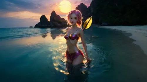 krabi,krabi thailand,koh phi phi,mermaid background,tailandia,bodypainting