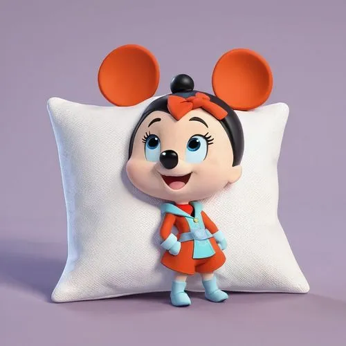 cute cartoon character,minnie,tittlemouse,micky mouse,mickey mause,mouseketeer,pillowtex,mickey,minnie mouse,disneytoon,disney character,mickeys,clarabelle,3d model,clarabell,pillowcase,wakko,yakko,micky,pillow,Unique,3D,3D Character