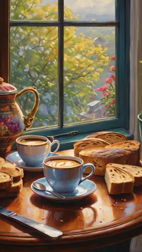 breakfast table,afternoon tea,tearoom,cream tea,tea set,teatime,tea service,autumn still life,tea time,a cup of tea,oil painting,chinaware,carol colman,breakfast room,cup and saucer,morning light,tea party,darjeeling tea,summer still-life,darjeeling,Photography,General,Natural