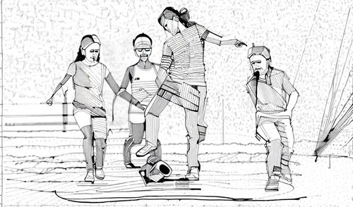 children jump rope,children drawing,line art children,parents with children,kids illustration,silambam,coloring pages kids,walk with the children,coloring page,arrowroot family,happy family,skipping r