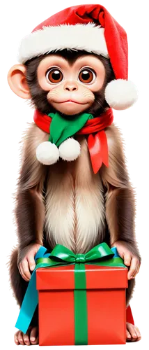 christmas imp,monchhichi,mally,roelf,kris kringle,christmas background,julkipli,santaji,christmas messenger,monkey,christmasbackground,derivable,elf,monke,baby monkey,globalsantafe,chrismukkah,santy,cheeky monkey,mangabey,Conceptual Art,Fantasy,Fantasy 01