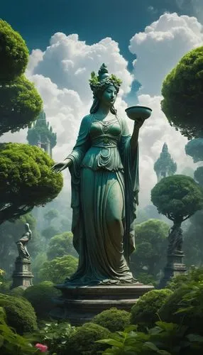 guanyin,mother earth statue,kuanyin,mother earth,ksitigarbha,oogway,Conceptual Art,Fantasy,Fantasy 11