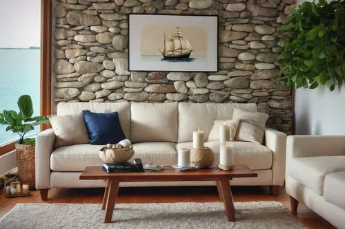 contemporary decor,stone wall,modern decor,living room,sitting room,modern minimalist lounge,family room,livingroom,interior decor,apartment lounge,mid century modern,home interior,stucco wall,hovnanian,cork wall,modern living room,sofa set,loveseat,fireplace,fire place,Illustration,Realistic Fantasy,Realistic Fantasy 19