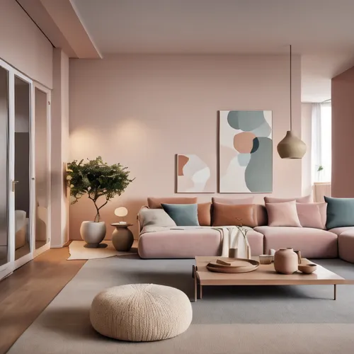 soft furniture,livingroom,living room,gold-pink earthy colors,modern decor,apartment lounge,modern living room,sofa set,an apartment,danish furniture,modern room,interior design,sitting room,pink chai