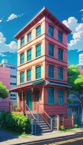 apartment house,ekonomou,kofuku,apartment building,apartment block,nozaki,gakuen,kotoko,honolulu,an apartment,aniplex,wakanohana,aoyama,sky apartment,crane house,apartment complex,apartado,rowhouse,kinokuniya,rokkaku,Illustration,Japanese style,Japanese Style 03