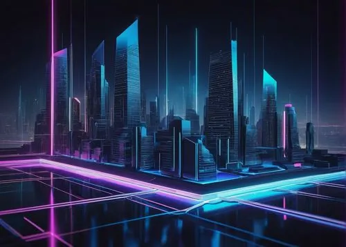 cybercity,cybertown,cyberport,cyberia,cityscape,cyberscene,cube background,tron,ctbuh,futuristic landscape,3d background,mainframes,hypermodern,cyberworld,cybernet,cyberpunk,synth,wavevector,metropolis,cyberview,Illustration,Abstract Fantasy,Abstract Fantasy 07