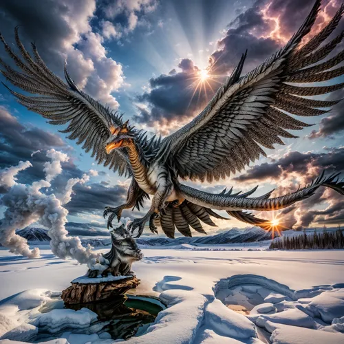 gryphon,eagle,glory of the snow,mongolian eagle,imperial eagle,eagle eastern,of prey eagle,gray eagle,bird of prey,eagles,white eagle,flying hawk,harp of falcon eastern,eagle illustration,pegasus,fantasy picture,eagle head,arctic birds,garuda,predatory bird