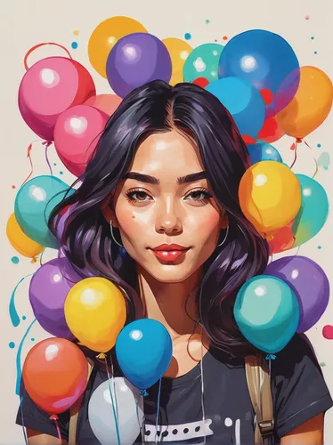 colorful balloons,little girl with balloons,balloons,happy birthday balloons,birthday balloons,baloons,balloon,corner balloons,pink balloons,balloons mylar,girl with speech bubble,birthday balloon,blue balloons,rainbow color balloons,balloons flying,balloon-like,new year balloons,balloon head,red balloons,helium,Conceptual Art,Oil color,Oil Color 08