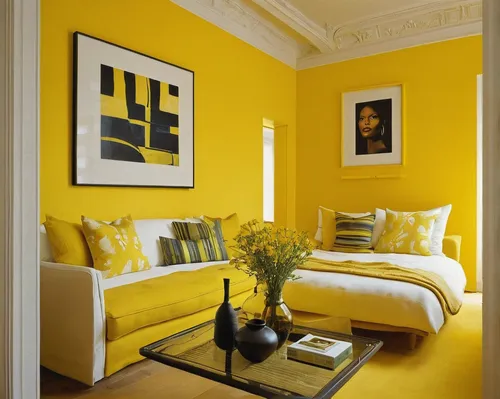 yellow wall,yellow wallpaper,yellow orange,acridine yellow,yellow mustard,gold stucco frame,yellow color,sitting room,yellow,yellow tabebuia,yellow and black,yellow garden,orange yellow,guest room,interior decoration,great room,interior decor,gold wall,hallway space,color combinations,Conceptual Art,Fantasy,Fantasy 07