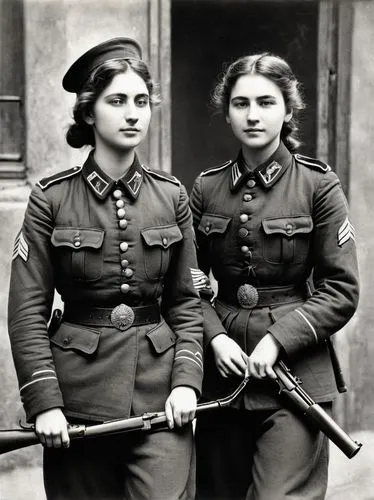 czechoslovaks,1940 women,yugoslavians,policewomen,hungarians,minutewomen,Photography,Black and white photography,Black and White Photography 15