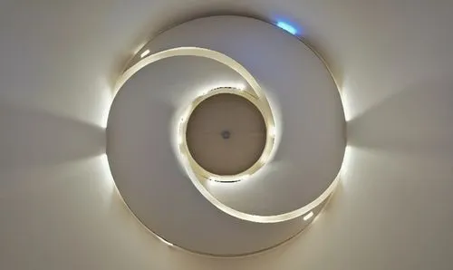 I want to convert this layout to a real gypsum decoration in the ceiling of a room,a circular light fixture that looks like a tube,ceiling light,wall light,ceiling lamp,wall lamp,compact fluorescent l