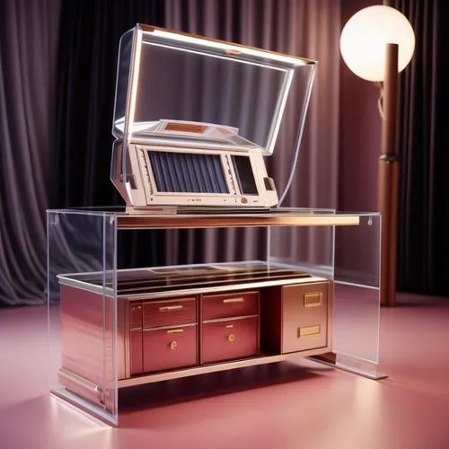 retro,dressing table,secretary desk,writing desk,chiffonier,nightstand,sideboard,drawers,cosmetics counter,computer desk,dresser,furniture,wooden desk,desk,danish furniture,vitrine,apple desk,3d rende