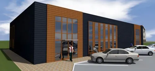 background,3d rendering,new building,school design,modern building,prefabricated buildings,multistoreyed,new housing development,business centre,commercial building,multi storey car park,car showroom,