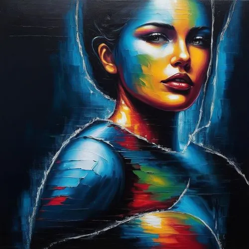 neon body painting,nielly,bodypainting,paschke,body painting,bodypaint,chalk drawing,welin,oil painting on canvas,spray paint,adnate,cortana,oil pastels,mystique,pintura,richter,kobra,graffiti art,grafite,jadzia,Illustration,Realistic Fantasy,Realistic Fantasy 25