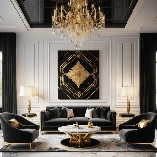 luxury home interior,interior decor,contemporary decor,opulently,modern decor,gold wall,interior decoration,luxe,art deco,interior design,opulent,minotti,ornate room,opulence,baccarat,berkus,mahdavi,furnishings,gold stucco frame,decor,Illustration,Paper based,Paper Based 01