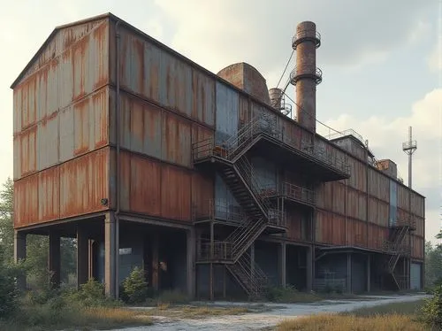 industrial ruin,fabrik,concrete plant,dust plant,industrial plant,grain plant,smeltery,industrial landscape,industrial building,waggonfabrik,mining facility,abandoned factory,old factory,delapidated,abandoned place,abandoned building,abandoned places,derelict,coalwood,mill,Photography,General,Realistic