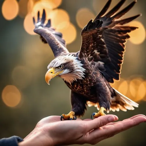 miniaturowy orzeł na dłoni,falconry,golden eagle,eagle,aigles,of prey eagle,bird of prey,mongolian eagle,american bald eagle,savannah eagle,aigle,eagle eastern,imperial eagle,african eagle,harris hawk