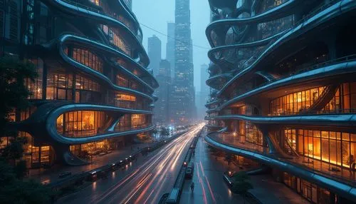 futuristic architecture,futuristic landscape,guangzhou,arcology,shanghai,skyways,urban design,heatherwick,urban towers,urban landscape,cybercity,superhighways,urbanworld,urbanization,taikoo,bjarke,urbanized,interlace,transbay,mvrdv,Photography,General,Realistic